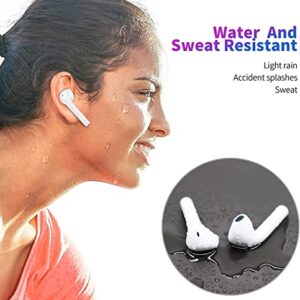 Wireless Earbuds Bluetooth 5.3 Headphones Noise Cancelling Air Buds Pods 3D Stereo Ear pods in-Ear Ear Buds Built-in Mic IPX7 Waterproof Earphones Sport Headsets for airpod Case/iPhone/Samsung/Google