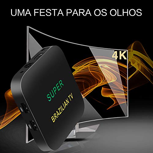 2023 Brazil IPTV Super Box with HDMI 2GB+16GB Quad cores 6K Video Supported OTA Upgraded H.265 USB 2.0/3.0