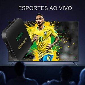 2023 Brazil IPTV Super Box with HDMI 2GB+16GB Quad cores 6K Video Supported OTA Upgraded H.265 USB 2.0/3.0