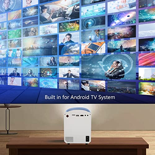 Mini Projector, 1080P HD 10000LM Portable Outdoor Projector Movie Projector with Remote Control, Home Theater Projector Video Projector for Smartphone TV