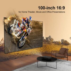 WEMAX PSA01 UST Projector Screen, 100-inch Ambient Light Rejecting ALR Projection Screen for Ultra Short Throw Projection, Fixed Frame Screen for Nova Support Other Brands UST Projectors