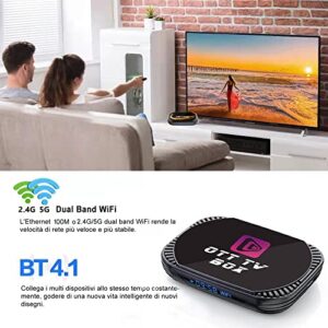 Android 11.0 Tv Box 4Gb Ram 32GB ROM Tv Box MxIII Pro X4 Amlogic S905X4 64-bit Quad Core with Dual Wi-Fi 2.4G/5.0G Bt 4.0 8K 1000M LAN Smart Tv Box