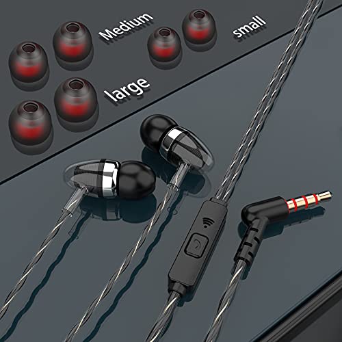 4pack Earbuds Color Headphones Heavy bass Earphone in Ear Headphones Headphones with Microphone Mobile Phone Earphone Wired Earphone 3.5mm Headphones