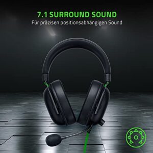 Razer BlackShark V2 - USB Soundcard , Esports Gaming Headset, 50mm Driver Cable, Noise Reduction, for PC, Mac, PS4, Xbox One and Switch