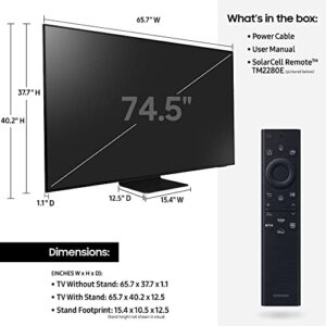 SAMSUNG 75 inch QN75QN90BA Neo QLED 4K Smart TV (2022) Cord Cutting Bundle with DIRECTV Stream Device Quad-Core 4K Android TV Wireless Streaming Media Player