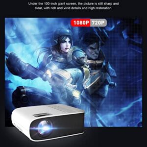 ZLXDP W32 Mini Projector Full 1080p Android 10 Support 4k Decoding Video Projector Led Beamer Home Theater for Phone Cinema (Size : Mirror Version)