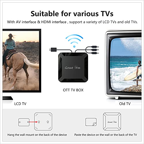 Great Bee Best Arabic TV for IPTV Free for Life Android 10.0 Arab Set-top Boxes Quad Core 1G 8G Smart TV Boxأفضل صندوق تلفزيون عربي