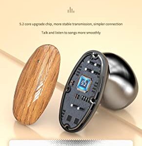 Bluetooth Headphones True Wireless Earbuds 48Hrs Playtime with Wireless Charging Case LED Power Display Wireless & Type-C Charging Waterproof in-Ear TWS Earphones for Phone Computer Laptop Sports