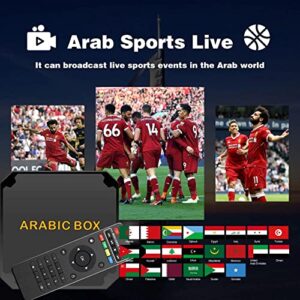 A1 2023 Arabic TV Box Arab TV Box The Upgrade Version of Arabic Box Strong Wi-Fi Support Bluetooth Core Mali-450 GPU