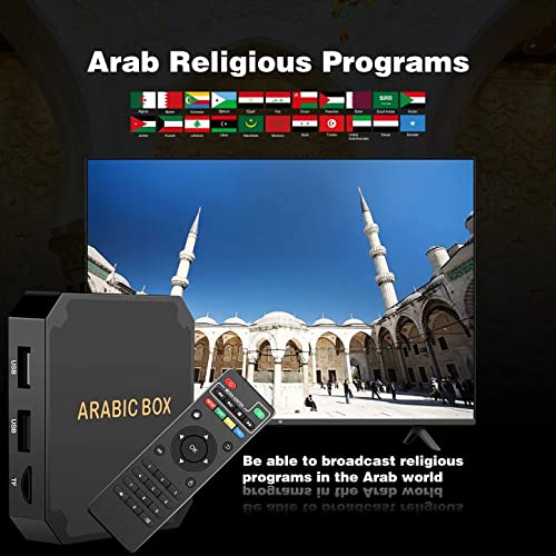 A1 2023 Arabic TV Box Arab TV Box The Upgrade Version of Arabic Box Strong Wi-Fi Support Bluetooth Core Mali-450 GPU