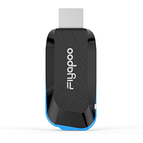 FIYAPOO Wireless Display Dongle 4K, WiFi HDMI Display Receiver, Miracast Airplay Dongle Adapter Screen Mirroring from Phone/Pad to TV/Projector, Support Miracast DLNA AirPlay Netflix