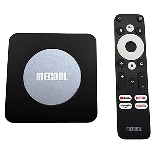 Android TV Box MECOOL KM2 Plus Android 11.0 Amlogic S905X4-B 2GB RAM 16GB ROM 2.4G&5G WiFi BT5.0 USB 3.0 Supports Prime Video 4K HDR Box