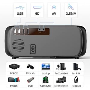 n/a 1080p Projector Td97 WiFi Android Led Full Projector Video Proyector Home Theater 4k Movie Cinema Smart Phone Beamer (Color : D)