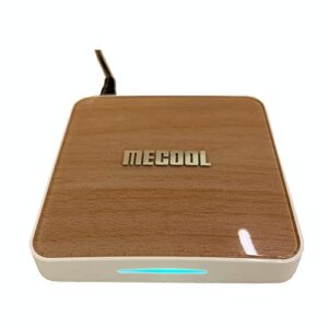 Mecool Android 10.0 KM6 Deluxe Amlogic S905X4 AndroidTV Dual WiFi 6 1000M LAN 4GB RAM 32GB ROM Support 4K HDR H.265 BT5.0 AV1 USB 3.0 with i8 Wireless Keyboard