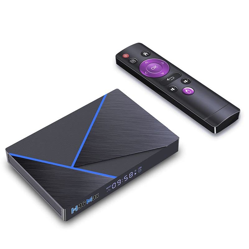 Android 12.0 TV Box, H96 MAX V56 8GB RAM 64GB ROM Rockchip RK3566 2.4G/5G Dual WiFi H.265 8K Ultra HD Media Player with i8 Keyboard