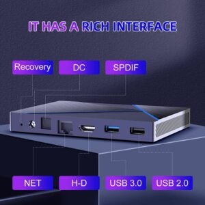 Android 12.0 TV Box, H96 MAX V56 8GB RAM 64GB ROM Rockchip RK3566 2.4G/5G Dual WiFi H.265 8K Ultra HD Media Player with i8 Keyboard