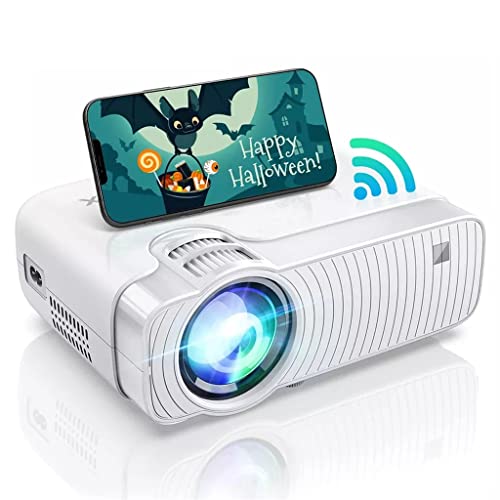 DROOS Mini Projector Portable WiFi Video Projector 720P Native 1080P Full Support, LED Projector with HDMI (Color : GC357, Size : (projectors)