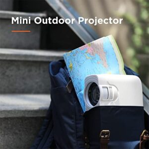 DROOS Mini Projector Portable WiFi Video Projector 720P Native 1080P Full Support, LED Projector with HDMI (Color : GC357, Size : (projectors)