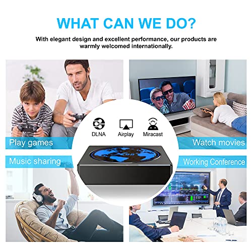 Android 11.0 TV Box,X98 Mini Amlogic S905W2 Quad Core RAM 4GB ROM 64GB Dual WiFi 2.4G/5.8G BT4.2 4K 6K AV1 Home Smart Media Player Android 11.0 TV Box X98 Set top Box