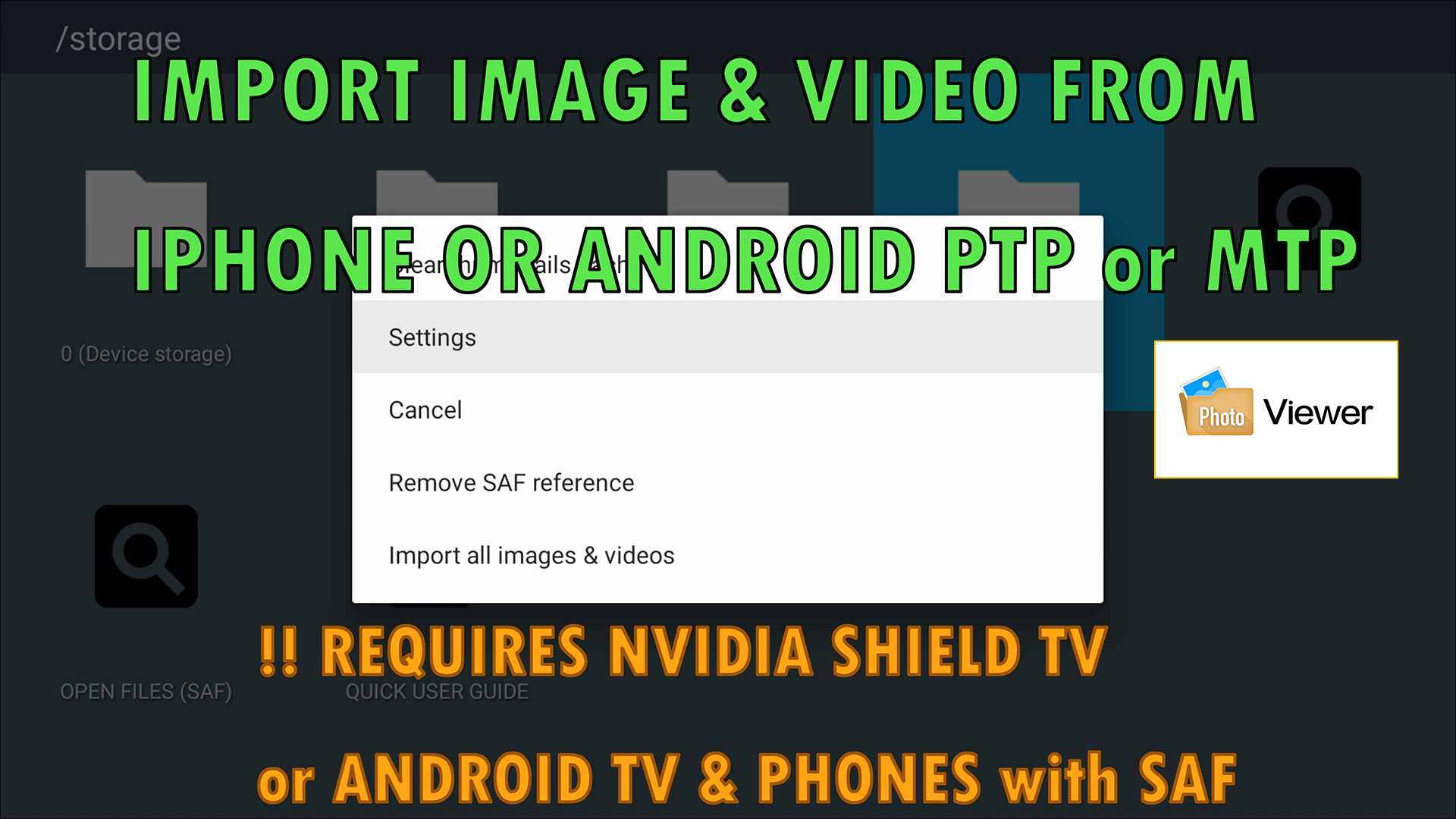 Video Player for Android TV