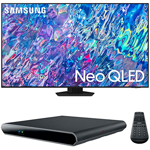 SAMSUNG QN85BA 75 inch Neo QLED 4K Mini LED Quantum HDR Smart TV (2022) Cord Cutting Bundle with DIRECTV Stream Device Quad-Core 4K Android TV Wireless Streaming Media Player