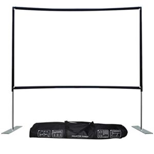 bbsj 100/120inch projector screen 16:9 video projection screen with stable base 4k projector screen for home theater movie ( size : 100 inch )