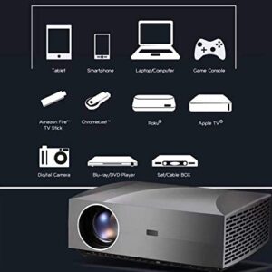 NIZYH HD 4K Projector Office HD Mobile Conference Wall Watching Movie Home Theater Projector