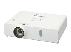 panasonic pt-vx410zu portable xga lcd projector, 4200 lumens, 4000:1 contrast ratio, 1.6x zoom lens, resolution xga 1024 x 768, aspect ratio 4:3, built-in speaker and mic input