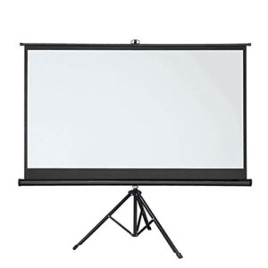 kxdfdc projector screen 72 100 inches tripod stand 16:9 portable projection screen 4k 3d movies screen for home office indoor outdoor (size : 72 inch)