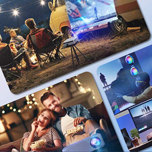 YFQHDD 630/630W Full Projector, Small Home Office Portable 1080P Home Theater Sync Screen ( Color : Upgrade )