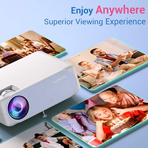 YFQHDD 630/630W Full Projector, Small Home Office Portable 1080P Home Theater Sync Screen ( Color : Upgrade )