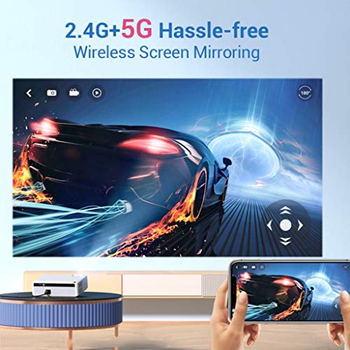 YFQHDD 630/630W Full Projector, Small Home Office Portable 1080P Home Theater Sync Screen ( Color : Upgrade )