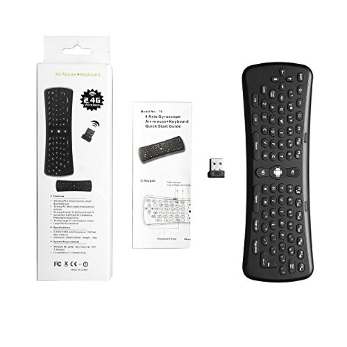 Soulaca Android TV Remote Controller Wireless Air Mouse Keyboard TVAS24