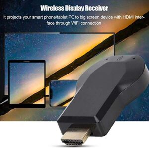 Ciglow Wireless Display Dongle, 1080P WiFi HDMI TV Wireless Display Receiver Dongle Adapter Support Airplay Miracast DLNA for HDTV, Monitor, Projector, etc.