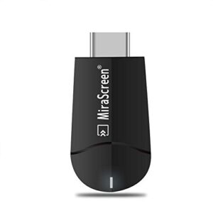 5g/2.4g wireless display adapter, smartsee 4k/1080p screen mirroring from ios android phone laptop to tv projector any hdmi display, dual core streaming device support miracast airplay dlna