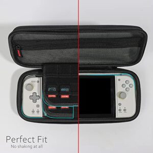 Hard Shell Travel Case Compatible with Hori Split Pad Compact - Carrying Case for Hori Controllers + Nintendo Switch/Switch OLED Console [Portable] [Lightweight] [Full Protection]