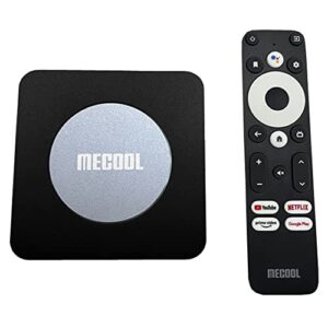 mecool km2 plus google certified android 11 tv box amlogic s905x4-b 2gb 16gb 2.4g&5g wifi bt5.0 supports prime video 4k hdr box