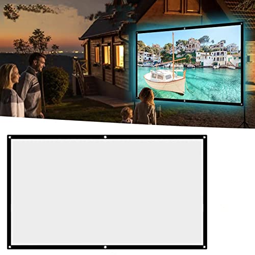 YXCUIDP Portable Projector Screen Projector Screen with Stand Outdoor and Indoor Projector Screen for Movie Nights, Home Theatre