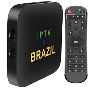 2023 Brazilian IPTV Brazil Box Mini Size Remote Control ARM Cortex A53 CPU ARM Mali-450 GPU