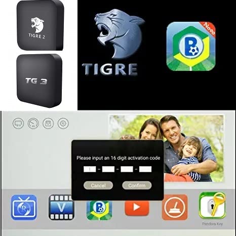 IPTV BRTV TG Renew Code One Year of Brazil Compatible with Aplicativo BRTV TG, TG 2, TG 3 4 / TG Stick 4K APP BRTV