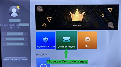 IPTV BRTV TG Renew Code One Year of Brazil Compatible with Aplicativo BRTV TG, TG 2, TG 3 4 / TG Stick 4K APP BRTV