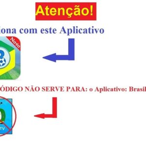 IPTV BRTV TG Renew Code One Year of Brazil Compatible with Aplicativo BRTV TG, TG 2, TG 3 4 / TG Stick 4K APP BRTV