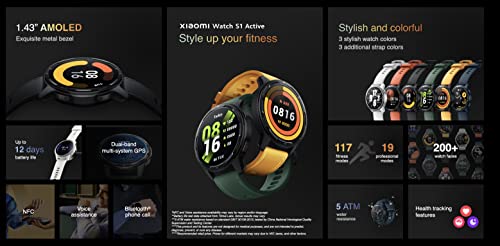 Xiaomi Watch S1 Active (Space Black)