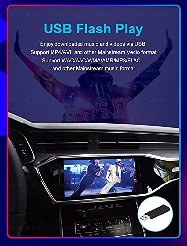 Smart World Company MMB 9.0 Android OS Video Streaming Adapter for Carplay and Android Auto Media interfaces enables app Download Music Video Navigation USB Type-C