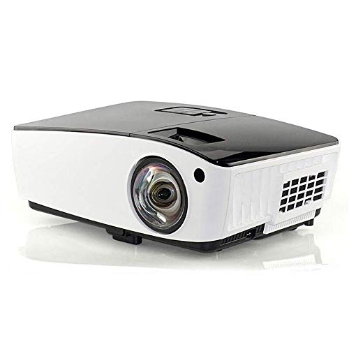 FMOGE Mini Projector LED Video Projector DLP Projector 4000 Lumens 1024x768dpi for Home Theater Portable Projector (Color : Black Gold, Size : One Size)