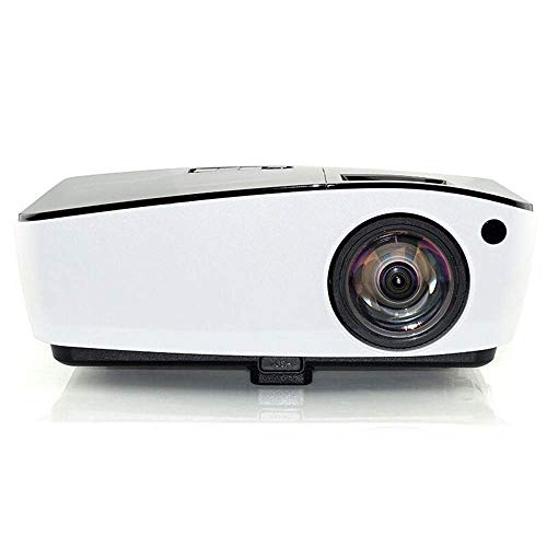 FMOGE Mini Projector LED Video Projector DLP Projector 4000 Lumens 1024x768dpi for Home Theater Portable Projector (Color : Black Gold, Size : One Size)