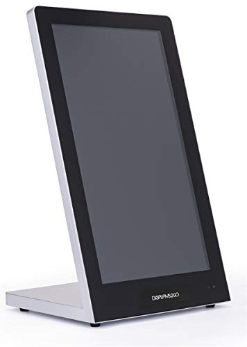 Displays2go Touch Screen Countertop Stand, 10pt PCAP Touch, Media Player - Black (DGCTATCH21)