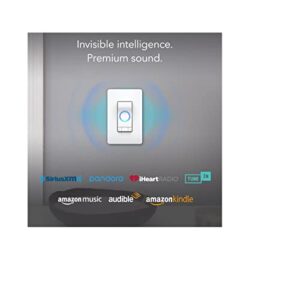 iDevices IDEV0022 Instinct Switch, Wi-Fi Enabled Smart Wall Switch with Amazon Alexa Built-In, Supports Motion Sensing Routines, Single Pole, 120VAC, White