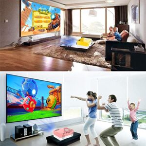 n/a Mini Home Projector Support 1080P AV USB SD Card USB Portable Projector