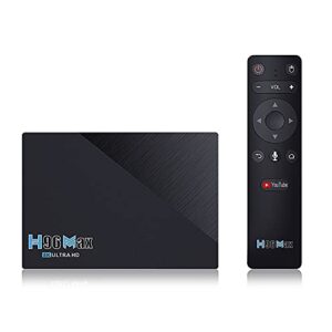 doole h96 max rk3566 smart tv box android 11.0 8k media player with bt voice control set top box (8g 128g)
